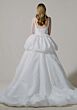 Mori Lee 1050020 Croix 2-Way Rosette Skirt Slim Strap Wedding Gown