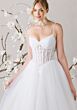 Mori Lee 1050022 Sommer Spaghetti Strap Illusion Bodice Wedding Gown