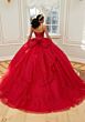 Mori Lee 60206 Sheer Bodice Bolero Jacket Quinceanera Dress