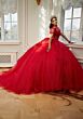 Mori Lee 60206 Sheer Bodice Bolero Jacket Quinceanera Dress