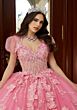 Mori Lee 89475 Petal Train Pannier Skirt Sweet 16 Dress