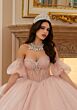 Mori Lee 89479 Illusion Bodice Back Bow Sweet 16 Gown