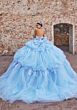 Mori Lee 89536 Pickup Skirt Sweetheart Neck Quince Dress