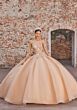 Mori Lee 89541 Spaghetti Strap Oversized Back Bow Quince Gown