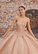 Mori Lee 89541 Spaghetti Strap Oversized Back Bow Quince Gown