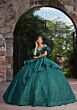 Mori Lee 89543 Tiered Skirt Ruffle Sleeve Quinceanera Dress