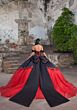 Mori Lee 89544 Lace-Up Back Basque Waist Quinceanera Dress