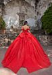 Mori Lee 89546 Off The Shoulder Back Bow Quinceanera Dress