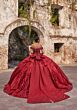 Mori Lee 89547 Back Bow Portrait Neck Quinceanera Dress