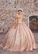 Mori Lee 89547 Back Bow Portrait Neck Quinceanera Dress