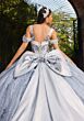 Mori Lee 89552 Basque Waist Cold-Shoulder Quinceanera Gown