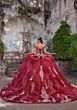 Mori Lee 89556 Ruffle Skirt Quince Anos Gown