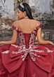 Mori Lee 89556 Ruffle Skirt Quince Anos Gown