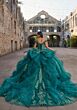 Mori Lee 89556 Ruffle Skirt Quince Anos Gown