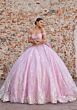 Mori Lee 89557 Illusion Corset Bodice Back Bow Sweet 16 Dress
