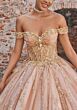 Mori Lee 89557 Illusion Corset Bodice Back Bow Sweet 16 Dress
