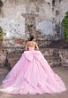 Mori Lee 89558 Removable Sleeve Ruffle Skirt Sweet 16 Gown