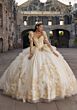 Mori Lee 89558 Removable Sleeve Ruffle Skirt Sweet 16 Gown