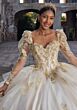 Mori Lee 89558 Removable Sleeve Ruffle Skirt Sweet 16 Gown