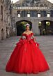 Mori Lee 89559 Sweetheart Neck Removable Back Bow Sweet 16 Gown