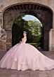 Mori Lee 89561 Back Bow Sheer Corset Sweet 16 Gown