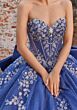 Mori Lee 89563 Basque Waist Sweetheart Neck Quince Dress