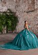 Mori Lee 89563 Basque Waist Sweetheart Neck Quince Dress