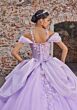 Mori Lee 89565 Corset Top Applique Strap Quince Dress