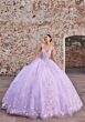 Mori Lee 89565 Corset Top Applique Strap Quince Dress