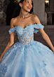 Mori Lee 89566 Sheer Corset Vestido Quincea Anos