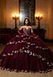 Mori Lee 4080040 Catalina Faux Leather Top Tiered Skirt Quince Dress