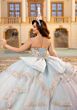 Mori Lee 4080041 Celeste Sweetheart Neck Tulle Back Bow Quince Dress