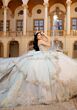 Mori Lee 4080041 Celeste Sweetheart Neck Tulle Back Bow Quince Dress