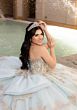 Mori Lee 4080041 Celeste Sweetheart Neck Tulle Back Bow Quince Dress