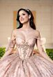 Mori Lee 4080043 Clara Sheer Side Beaded Bodice Tulle Quince Gown