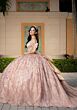 Mori Lee 4080043 Clara Sheer Side Beaded Bodice Tulle Quince Gown