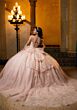 Mori Lee 4080050 Coralia Corset Bodice Beaded Tulle XV AÒos Dress