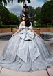 Mori Lee 4080055 Chelsee Beaded Bodice Glitter Tulle Sweet 16 Gown