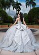 Mori Lee 4080055 Chelsee Beaded Bodice Glitter Tulle Sweet 16 Gown