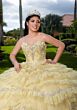 Mori Lee 4080058 Colette Ruffle Tulle Skirt Corset Vestido XV