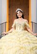 Mori Lee 4080058 Colette Ruffle Tulle Skirt Corset Vestido XV
