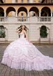 Mori Lee 4080058 Colette Ruffle Tulle Skirt Corset Vestido XV