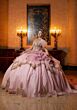Mori Lee 4080062 Chloe Tulle Topper Corset Bodice Quince AÒos Dress