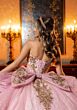 Mori Lee 4080062 Chloe Tulle Topper Corset Bodice Quince AÒos Dress