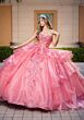 Mori Lee 4080064 Cristina Beaded Organza Ruffle Skirt XV AÒos Dress