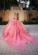 Mori Lee 4080064 Cristina Beaded Organza Ruffle Skirt XV AÒos Dress