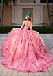 Mori Lee 4080064 Cristina Beaded Organza Ruffle Skirt XV AÒos Dress