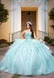 Mori Lee 4080064 Cristina Beaded Organza Ruffle Skirt XV AÒos Dress