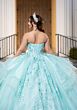 Mori Lee 4080064 Cristina Beaded Organza Ruffle Skirt XV AÒos Dress