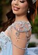 Mori Lee 4080065 Corine Strapless Beaded Bodice Tulle XV AÒos Dress